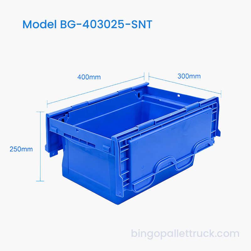 22L Stack and Nest Plastic Tote Box za skladišnu malu robu