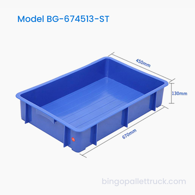 30L HDPE plastična kanta koja se može slagati jedna na drugu za kupnju male robe