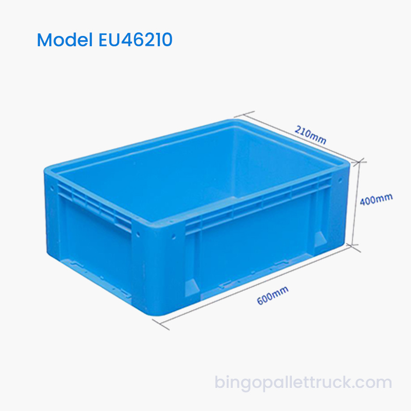 43L HDPE EU plastični kontejner za pohranu za unutarnju upotrebu